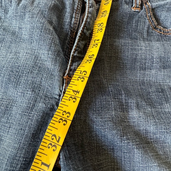 Aura Jeans Size 16 G.U.C. Back Pocket Embellishments 32” - Picture 5 of 9